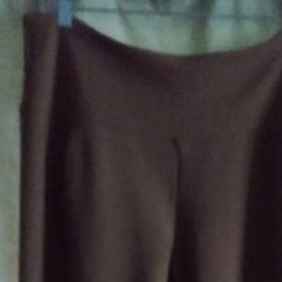 Harve Benard Tan Stretch Pants and Emma James Black, Pink and Tan Floral Blouse - Picture 4 of 8